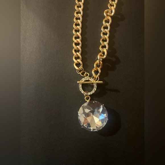 Diamond pendant necklace - Picture 2 of 2
